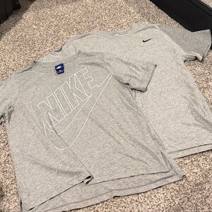Nike Heather Gray T-Shirt Duo